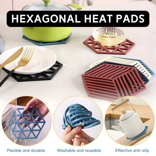 Hexagonal Silicone Potholder