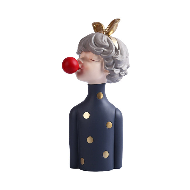 Cute Bubble Girl Figurine