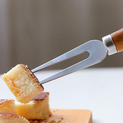 Petite Wooden Handle Cheese Knives