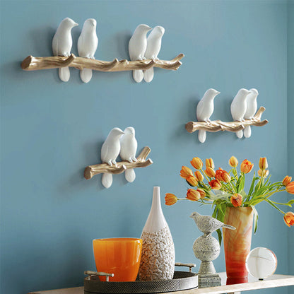 Lovely Birds Wall Hook