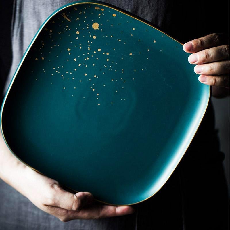 Luxury Green Rhyme Dinnerware