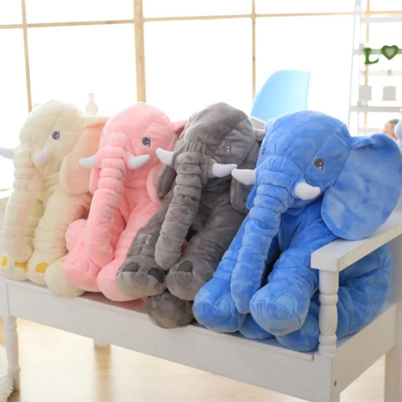 Huggable Baby Elephant Pillow