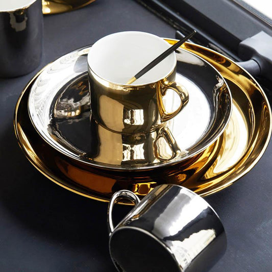 Imperial Espresso Cup and Saucer Set