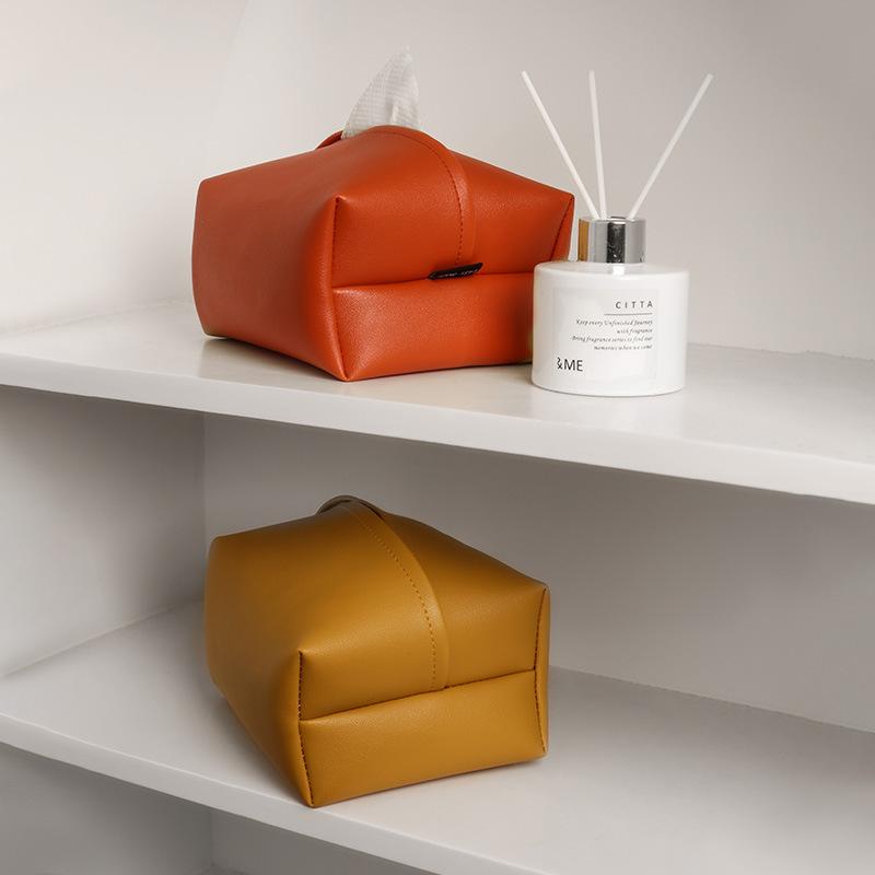 Luxury Leather Tissue Box