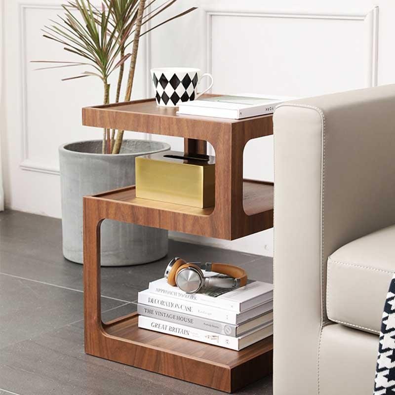 Morein Square Frame Storage Accent Table