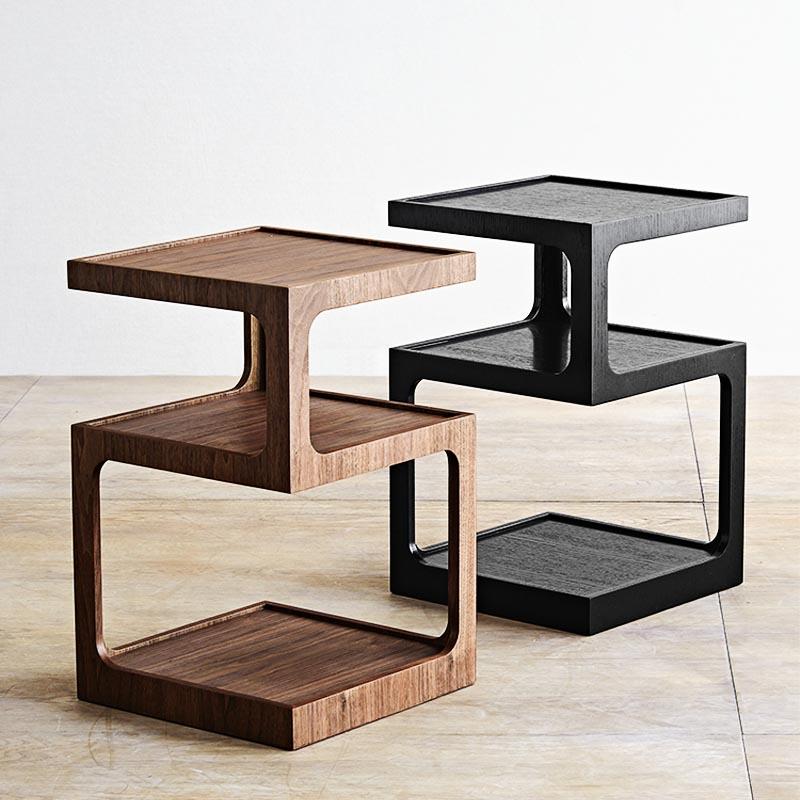 Morein Square Frame Storage Accent Table