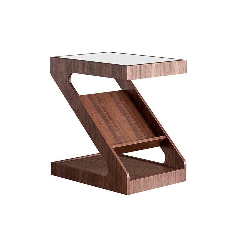 Morein Z-Shaped End Table