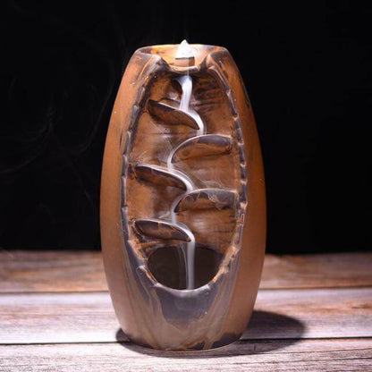 Mountain River Backflow Incense Holder