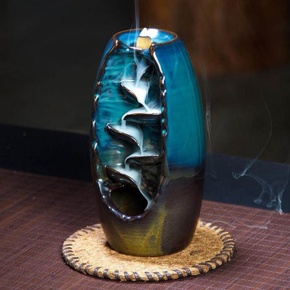 Mountain River Backflow Incense Holder