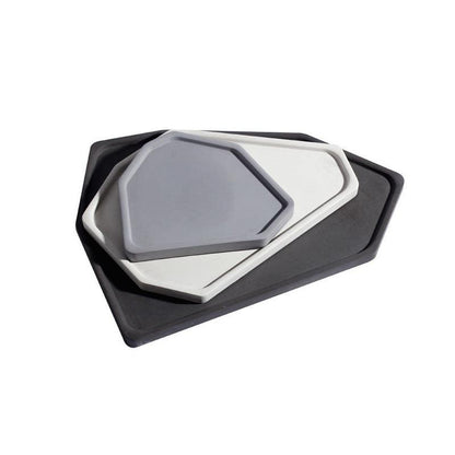 Moyi Textured Concrete Accessory Trays