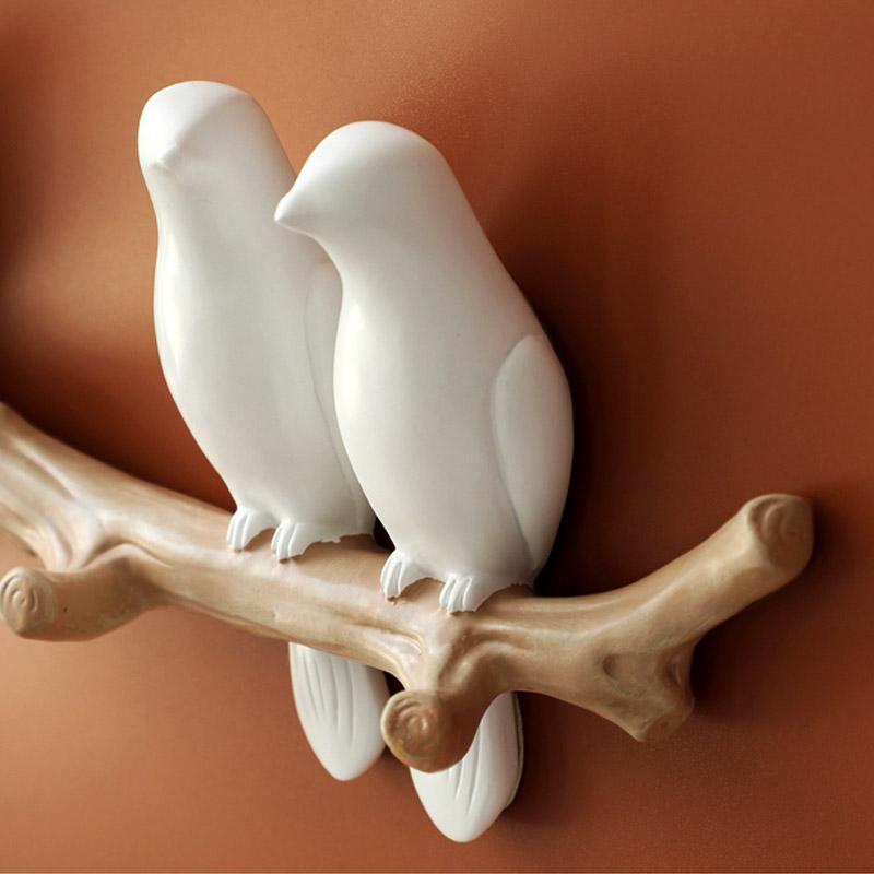 Lovely Birds Wall Hook